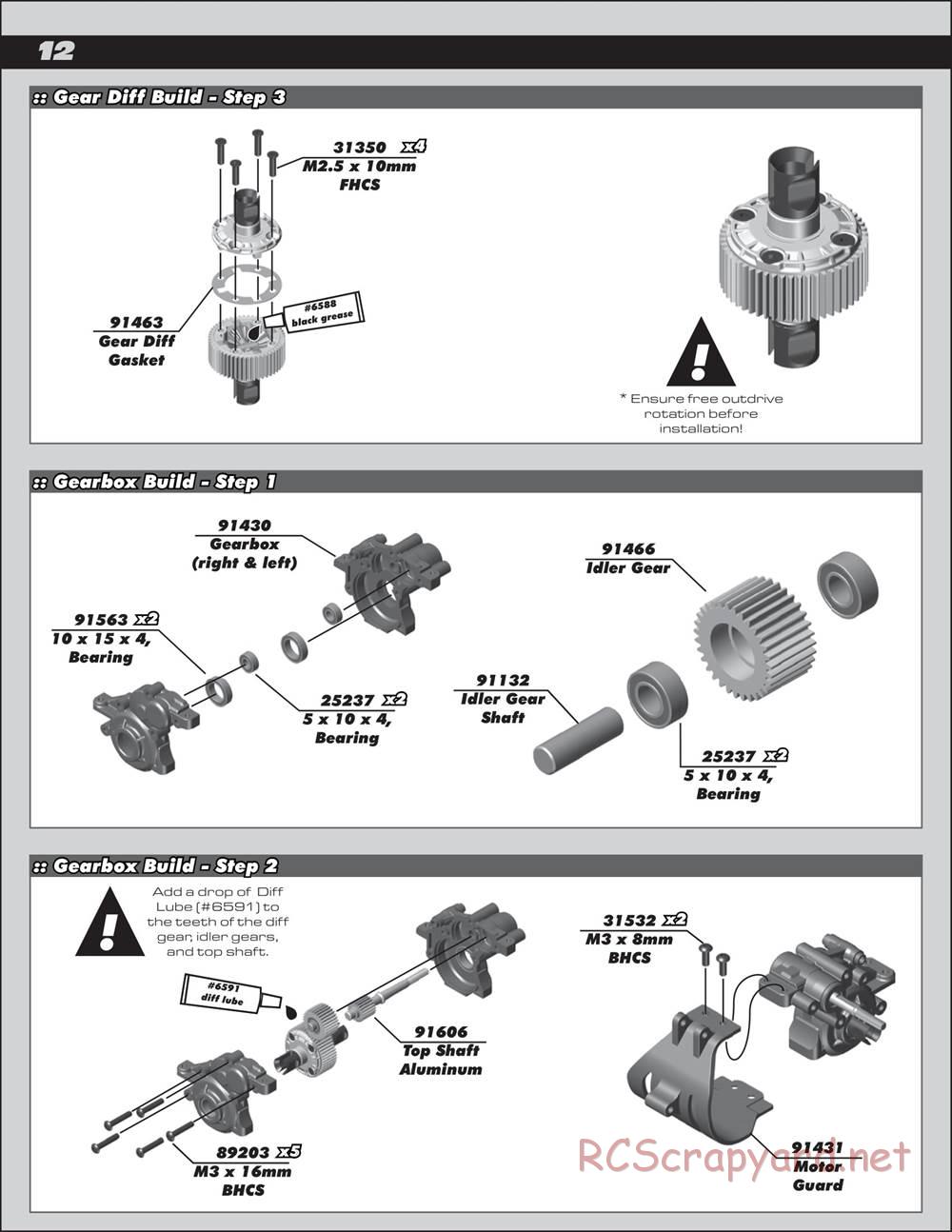 Team Associated - DR10 Drag Race Car - Manual - Page 12